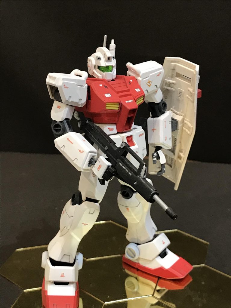 パワードジムやジム改の頭部が個人的にとても好きです。