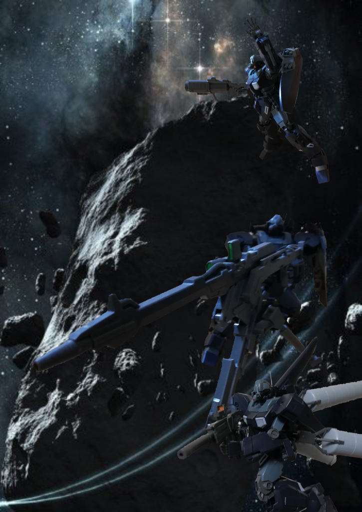 「クソッ!当たらねぇ!速すぎる、どうにか足を潰してくれ!」
「ネットガンも当たらねぇ!隊長!」
「分かってる!こっちも精一杯なんだ。」
「こちらオルタ、そろそろいいな?」
「速く頼む!」