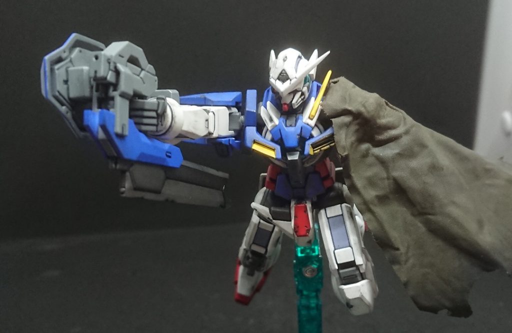 すり合わせしてないとソードの塗膜が擦れて泣くライフルモード…実際に一回泣きました