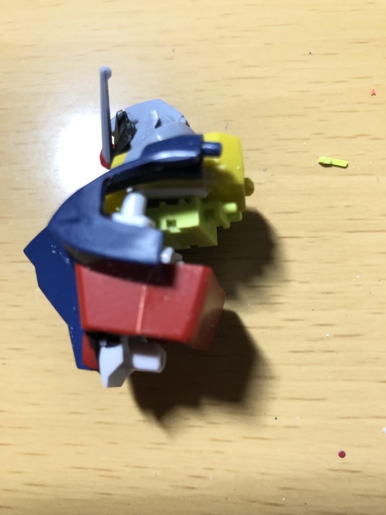 ジャスティスナイトの胴体や首関節をプロヴィデンス本体内に仕込む