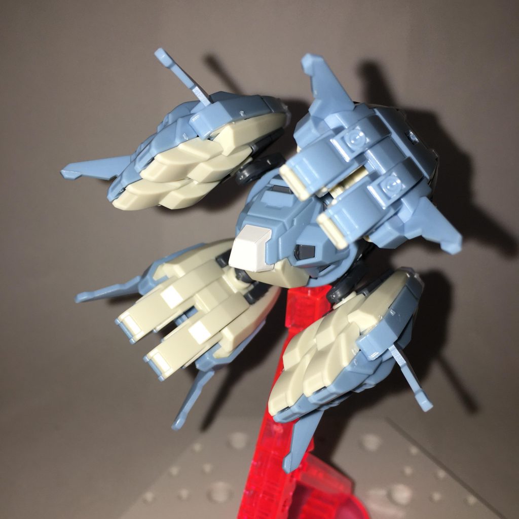 トレミーアームズ、背面。牽引機から分離することで、コアガンダムと合体可能となる。