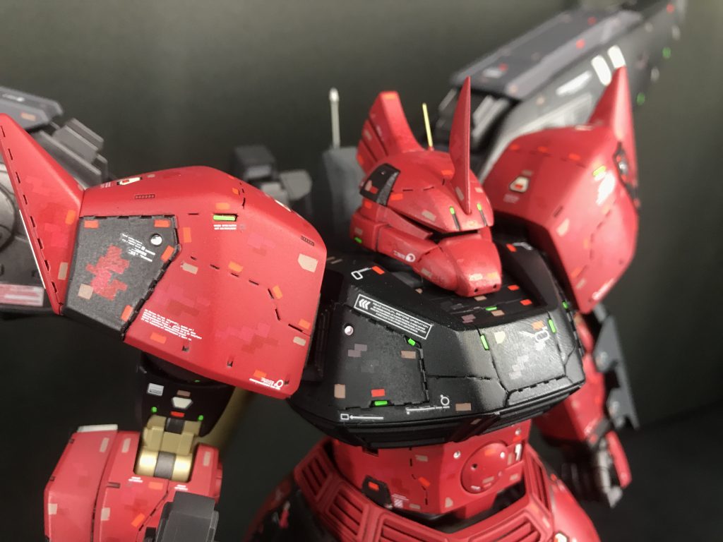 ジョニー・ライデン専用ゲルググ・ウェルテクス・テスタロッサ–3枚目/制作者:佐藤健司:kobaruto