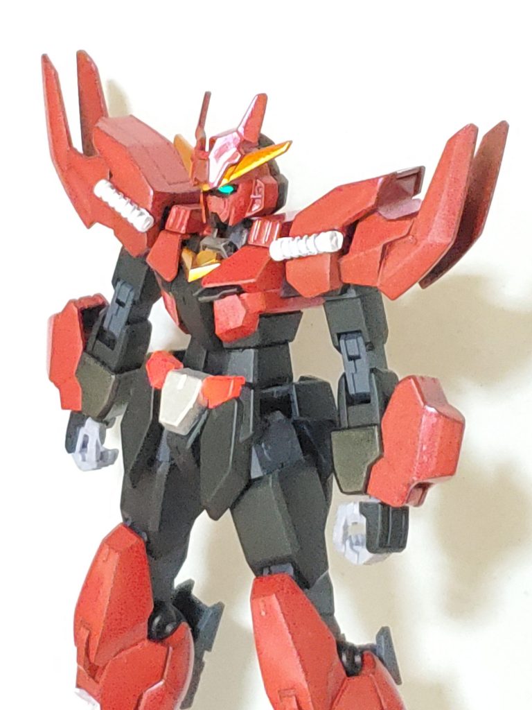 使用ガンプラ
マーズフォーガンダム

使用パーツ及びカラー
ＭＳＧサスペンション
サーフェイサーブラック
シャインシルバー
メタリックレッド