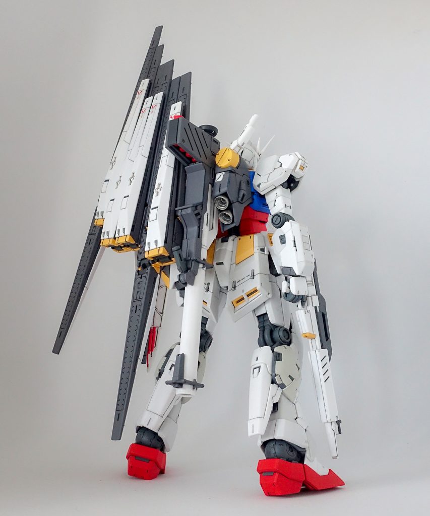 RG νガンダム ファーストカラーVer.–3枚目/制作者：ケイ