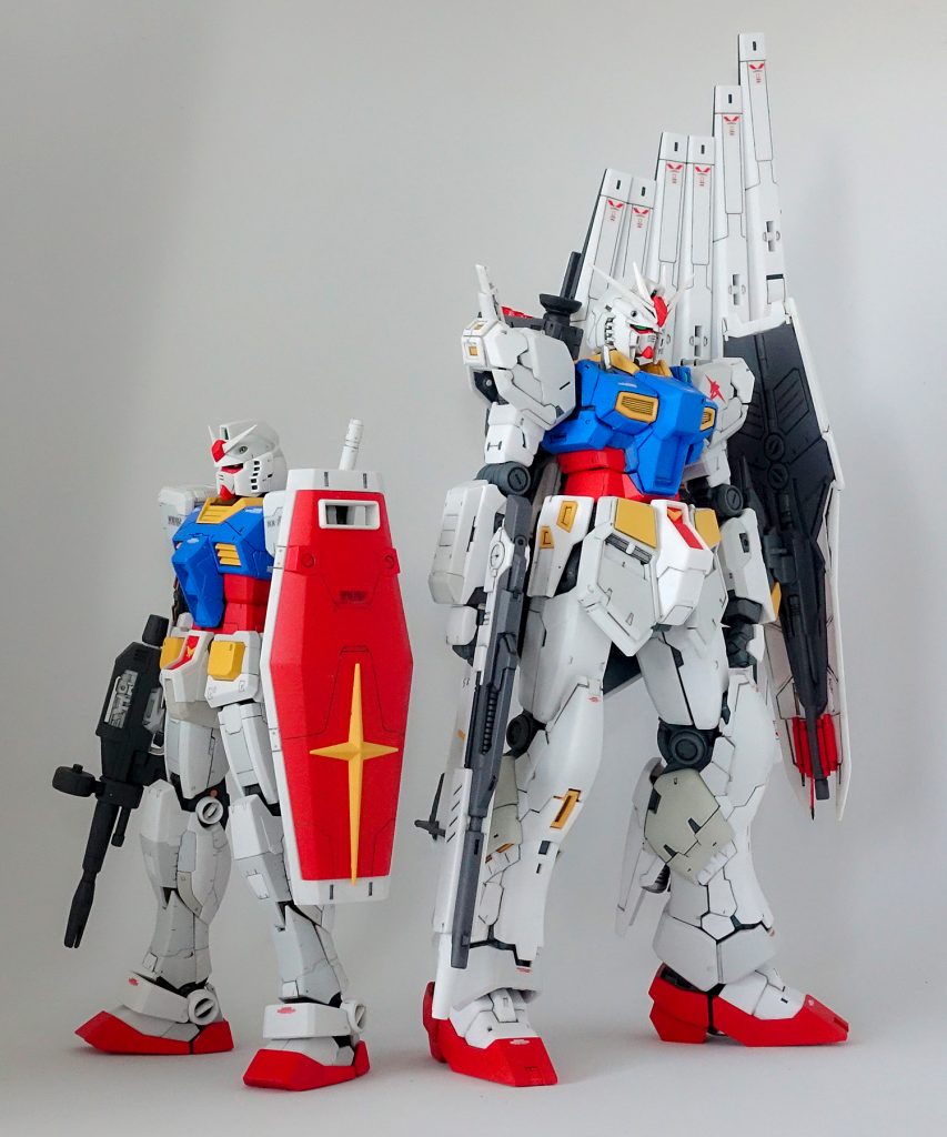 RG νガンダム ファーストカラーVer.–4枚目/制作者：ケイ