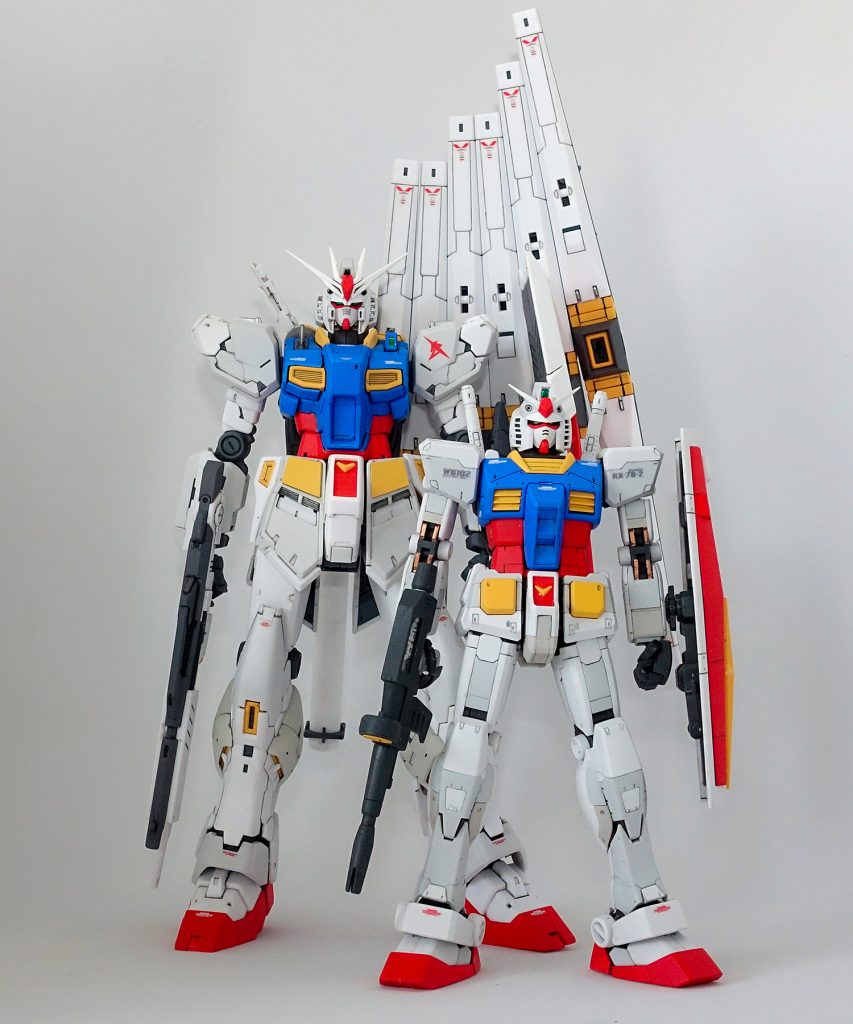 RG νガンダム ファーストカラーVer.–5枚目/制作者：ケイ