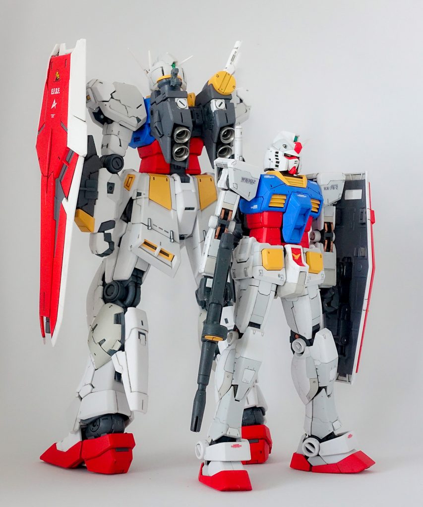 RG νガンダム ファーストカラーVer.–6枚目/制作者：ケイ