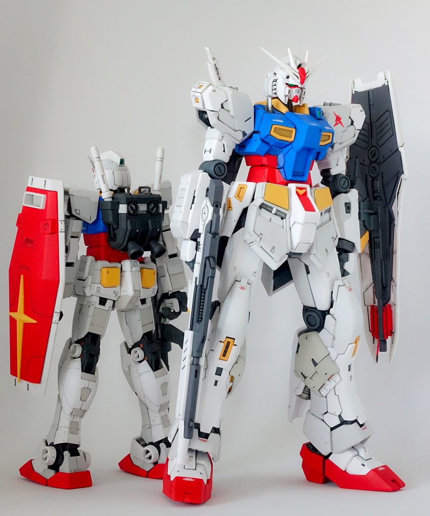 RG νガンダム ファーストカラーVer.–7枚目/制作者：ケイ