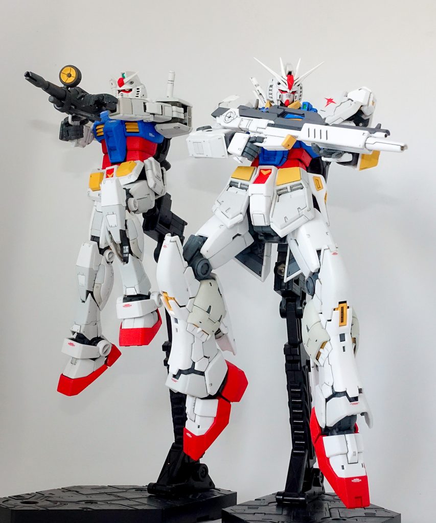 RG νガンダム ファーストカラーVer.–8枚目/制作者：ケイ