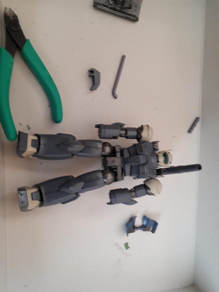 加工前。ほぼまんまオリジンガンキャノン。