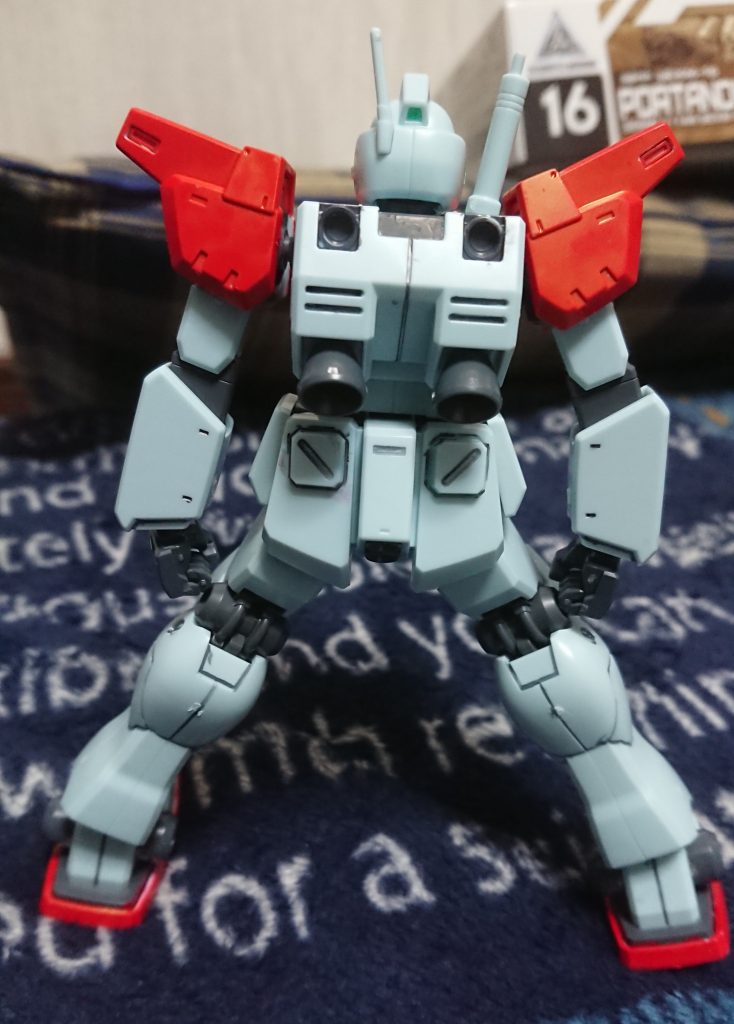 最近ドハマりした30MMの箱を眺めるジムカスタム。