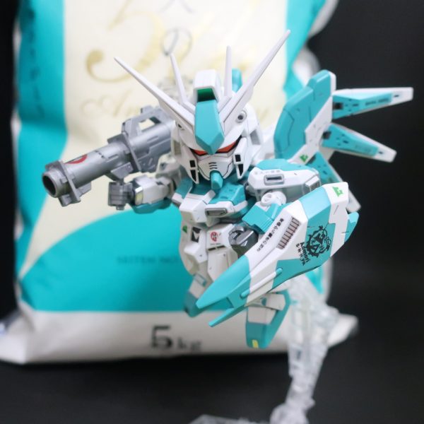 BB戦士 Hi-v ガンダム（青天の霹靂PR隊（非公認）仕様）