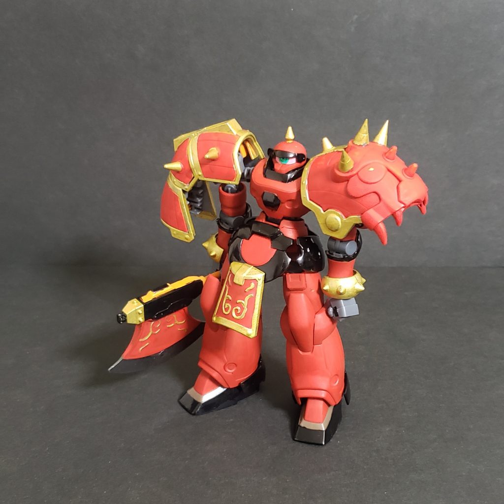 ジョニーザクに見えなくもない配色になってますね。