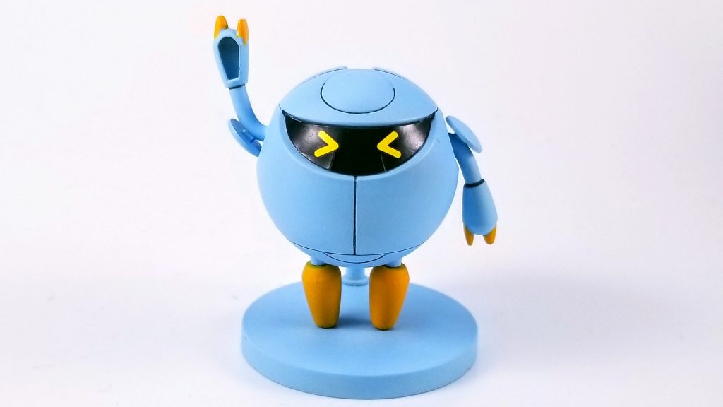 中の人、ならぬ中のミニカプル。
ミニカプルは見ての通りもとのモモカプルカラーに、ミニカプルクローもパワーアップしております。