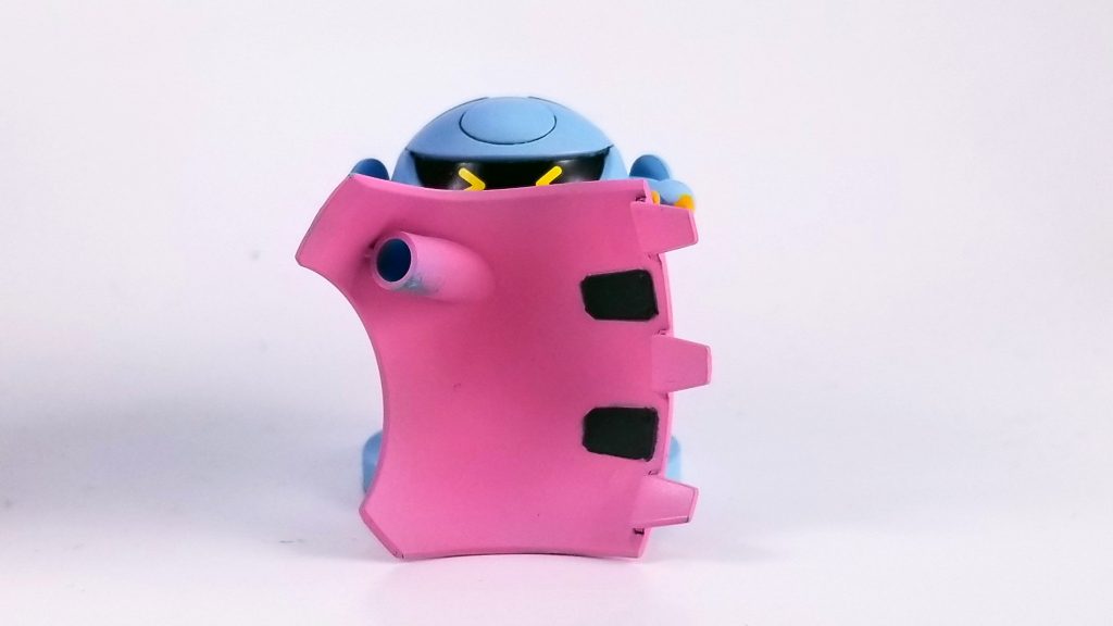 組み立てたら一切見えない部分ですが裏側もきっちり塗装分けしてます。
自己満足の権化です。