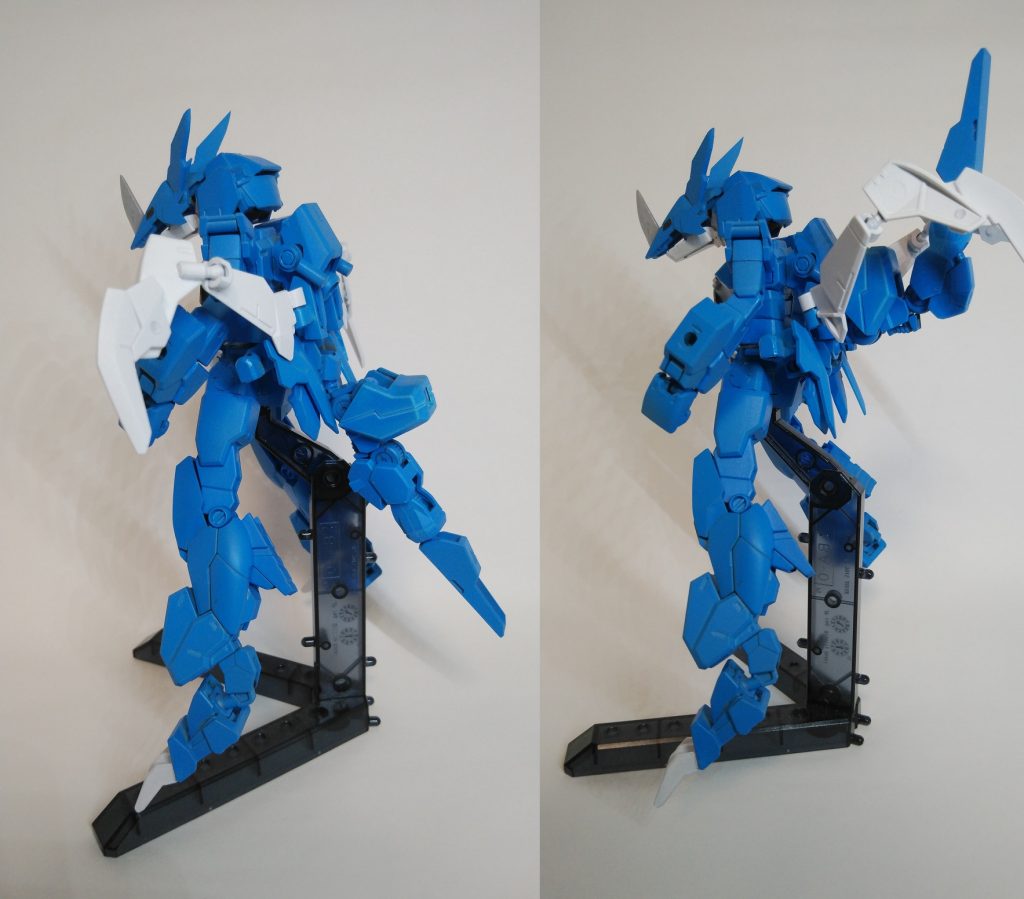 羽根と尻尾の可動。尻尾は前作のインペリアルドラモンで唯一不満が残った点だったので満足。