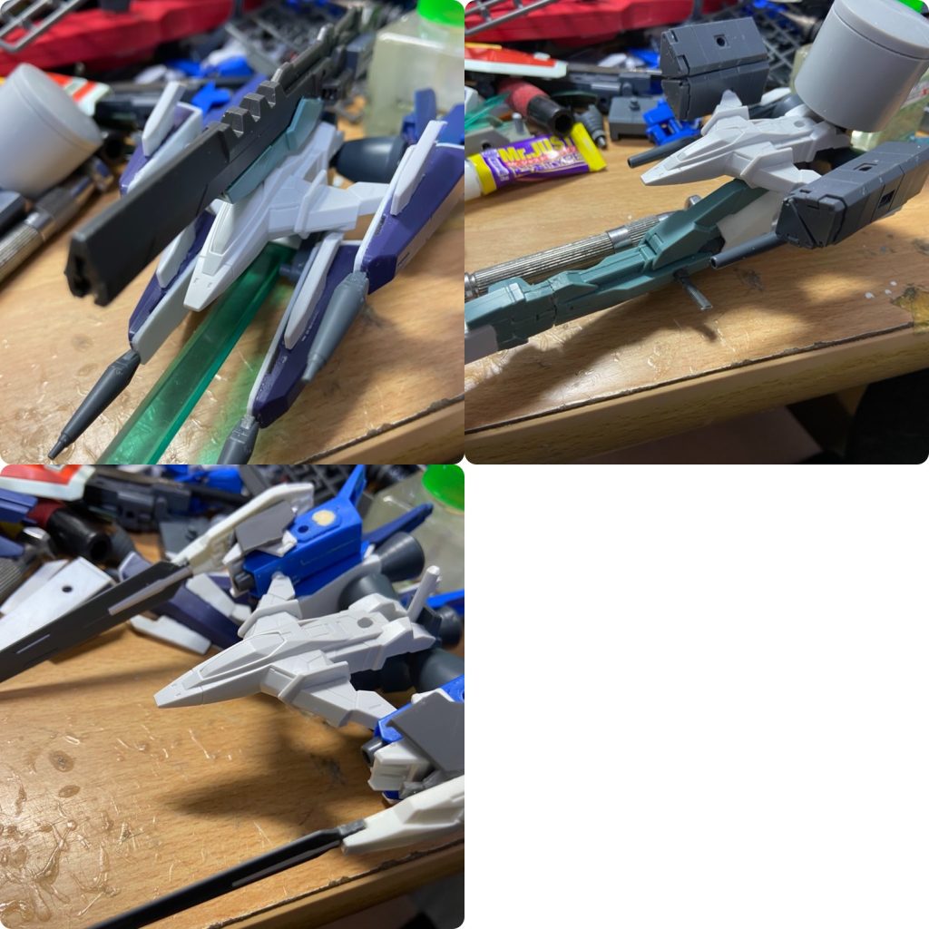 各装備運搬できる支援機です。