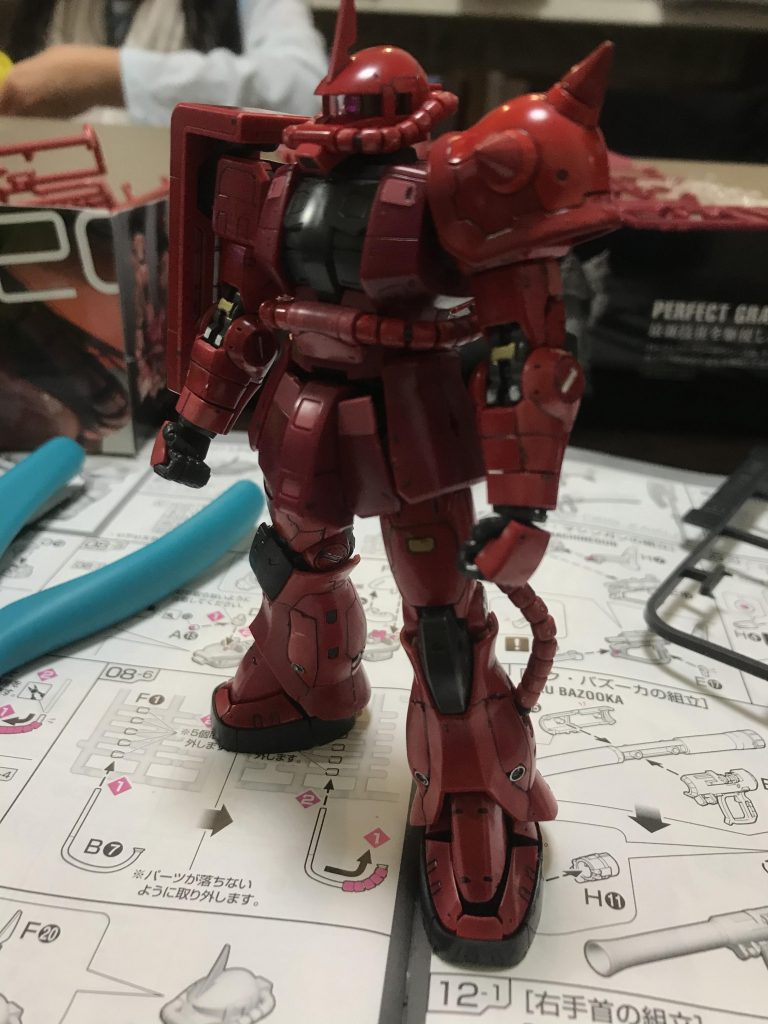 赤い彗星–3枚目/制作者：カミーユ