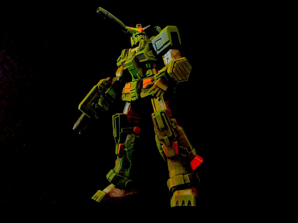 ボックスアートポーズを再現しました。