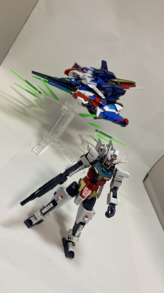 コアガンダムMkーIIとアースアーマーMkーIIです。