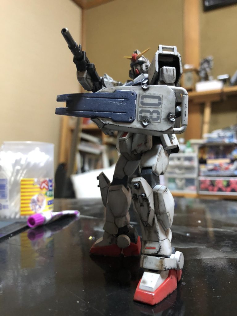 汚しってやめ時がわからんよね。