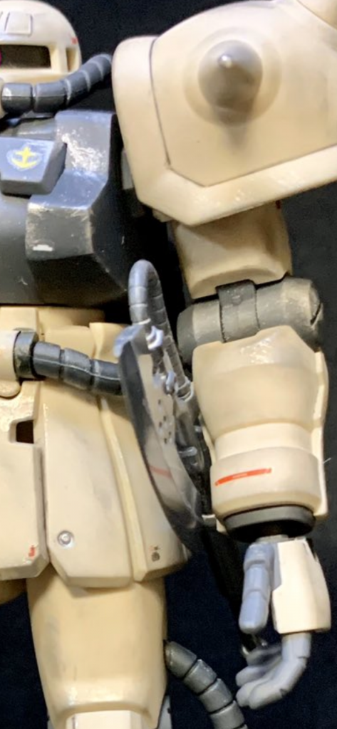 なにもしてないのに鏡面仕上げっぽく撮れたヒートホーク