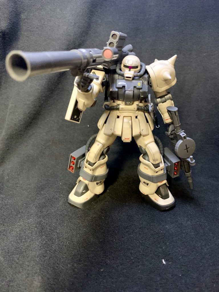 オリジンザクⅡのザクバズーカを持たせてみる