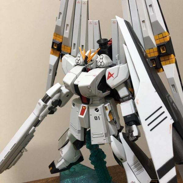 ＨＧ νガンダムHWS Ｗフィンファンネル
