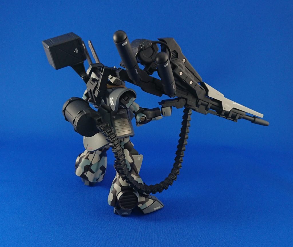 何気にランチャーに付いている追加のプロペラントタンクがポイント。