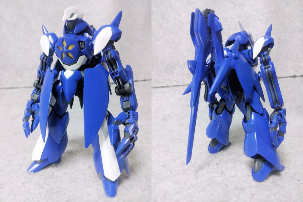 羽根はガフランの物に変更しています
額飾りはブロッカーズレッドナイトローズの物を使用