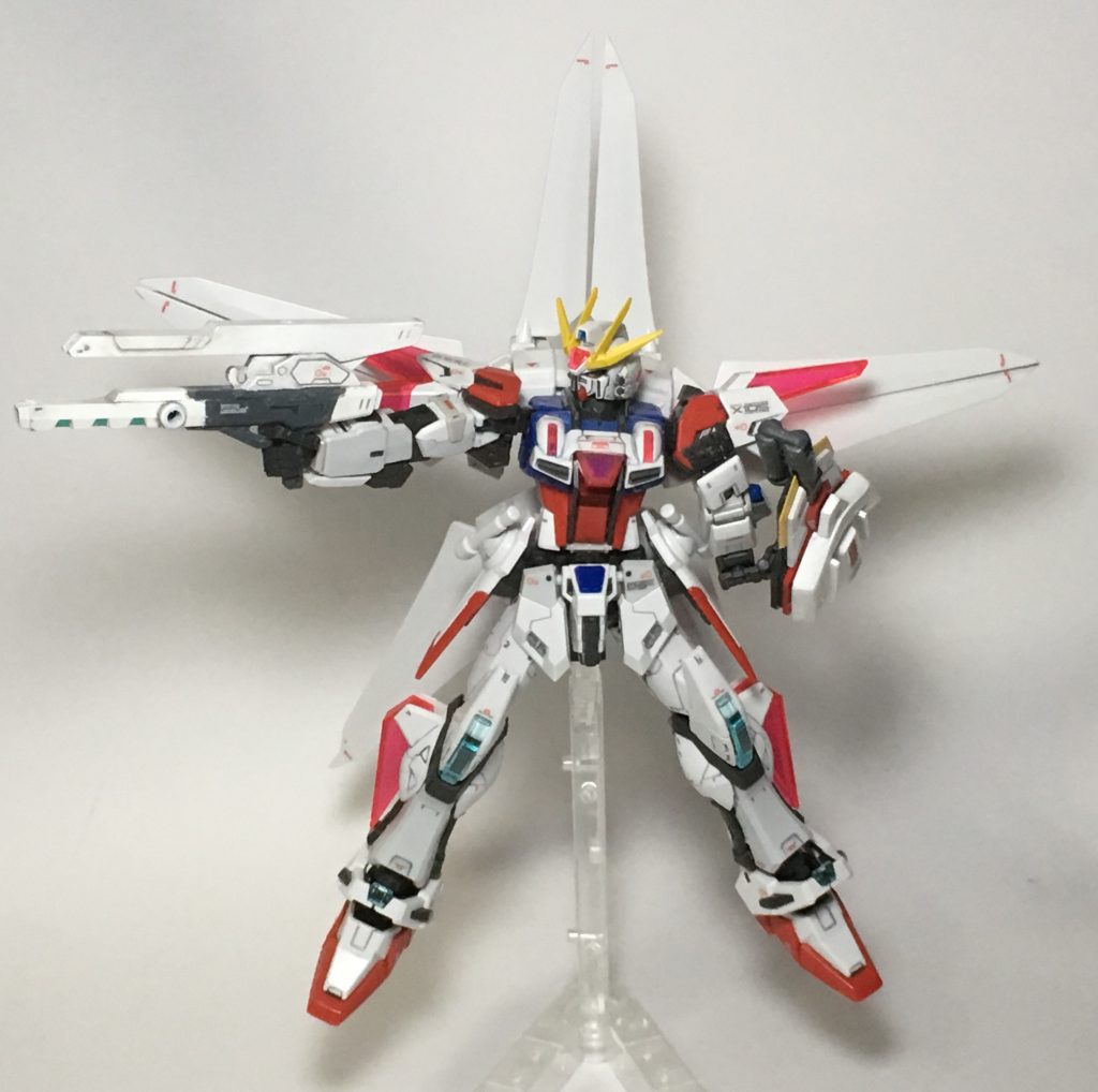 ここからはアクション。
ガンダムSEEDのOPをイメージ。