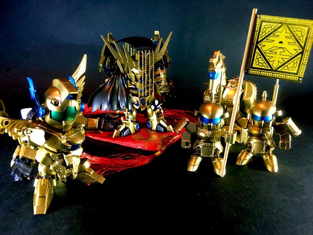 【SD春秋戦国伝】始皇帝フェネクス–5枚目/制作者:ひとらたん