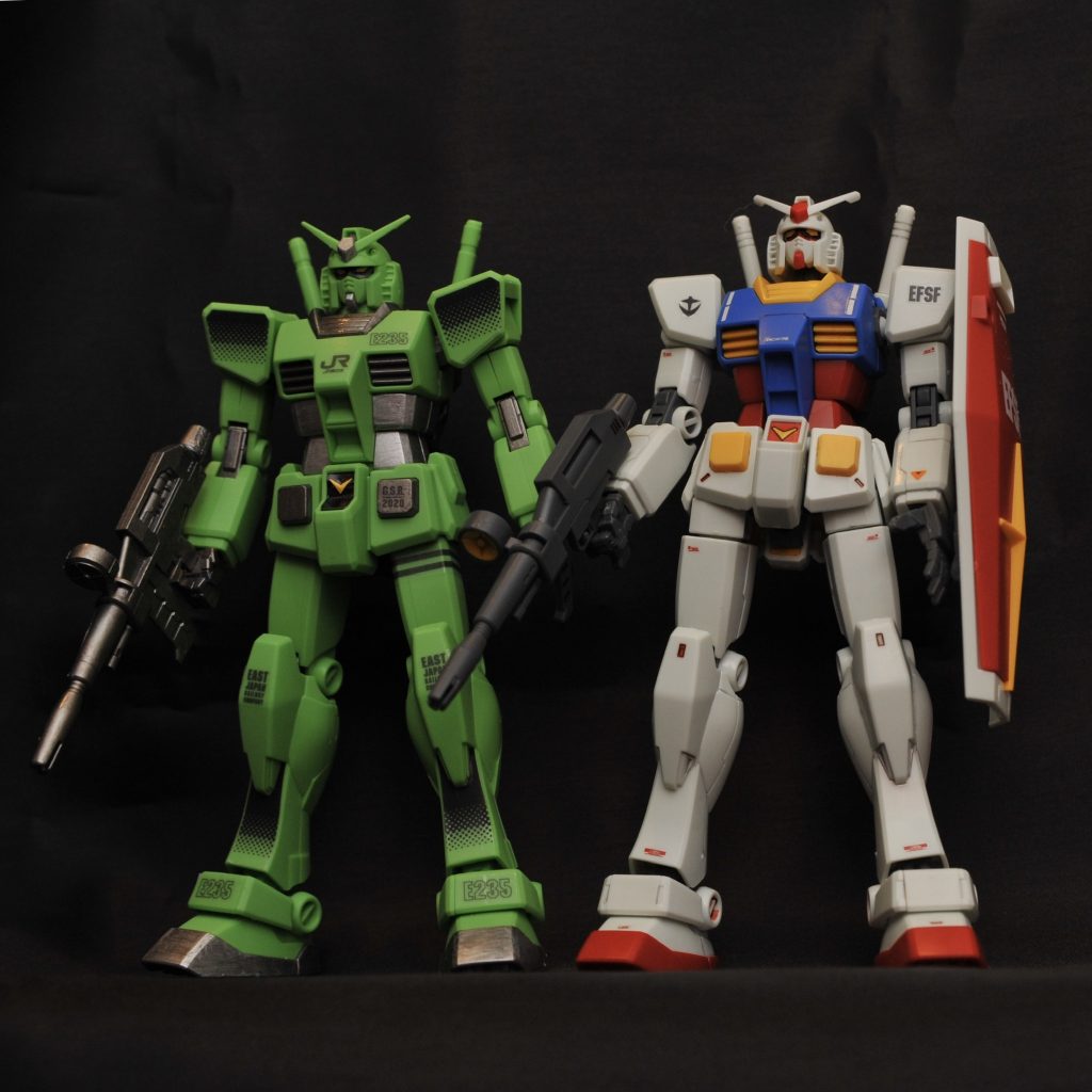 HGUCと並べてみた