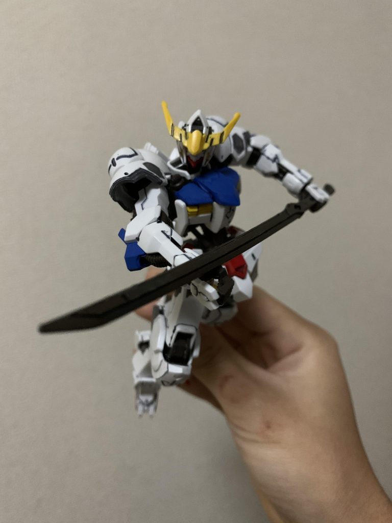 牙突！を再現してみたつもり(汗)
他にもいろいろやらせたい構えがありましたが、構えが複雑すぎて無理でした笑