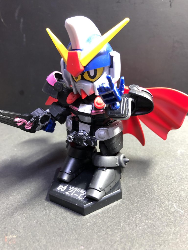 仮面ライダージオウ風SD騎士ガンダム