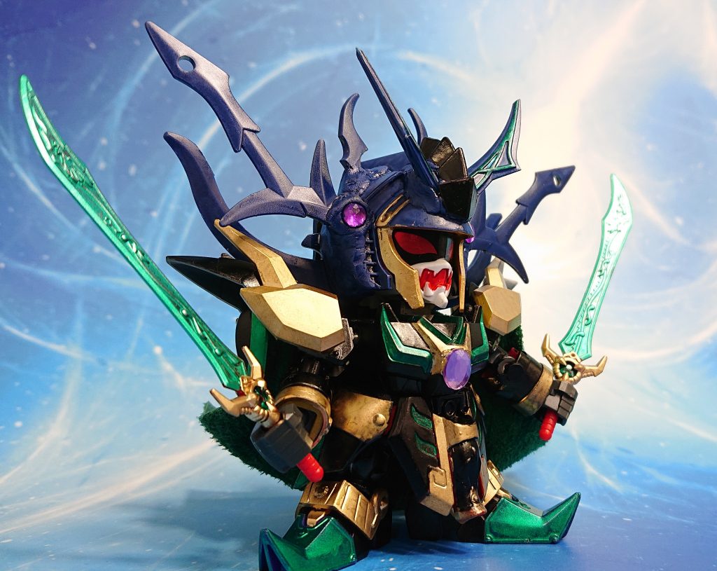 剣は翔烈帝劉備ガンダムから。