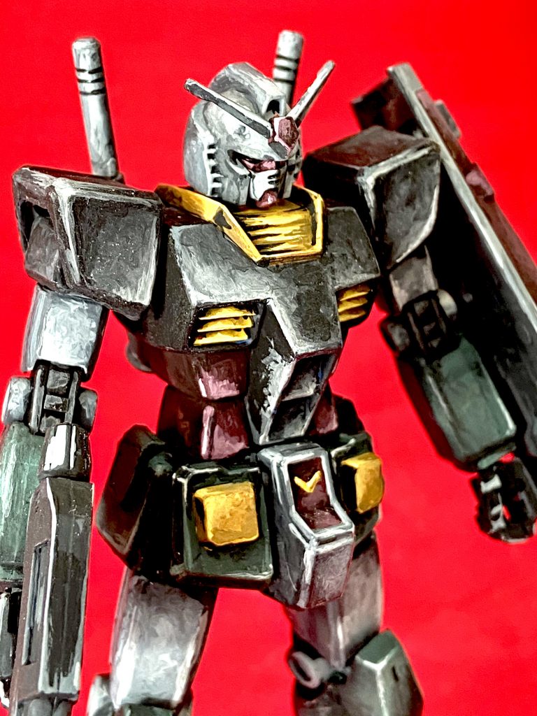 1/144 RX-78-2 ガンダム リアルタイプカラーver 筆塗りイラスト風–4枚目/制作者：@j_gunaka