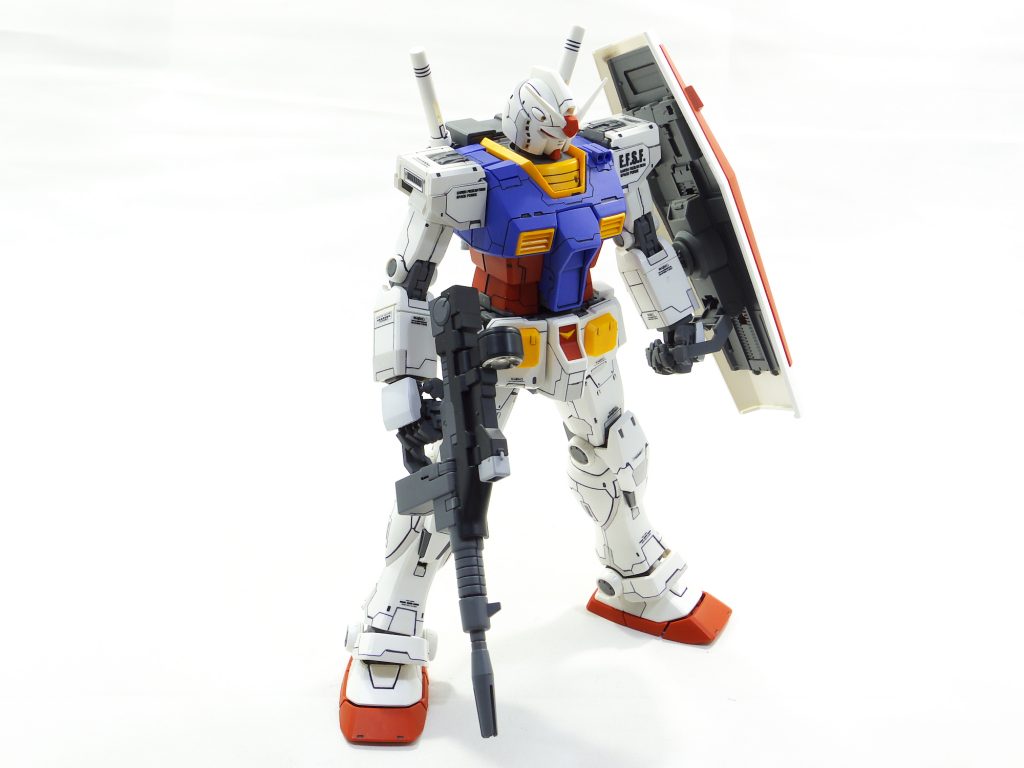 MG ガンダム オリジン版–5枚目/制作者：gunplacraft