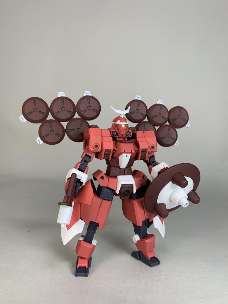 コアガンダムにメリクリウスを被せました