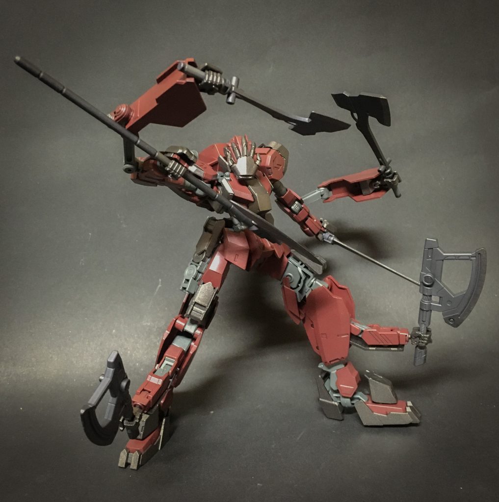 武装
バトルアックス×2
ミドルアックス×2
ハルバード