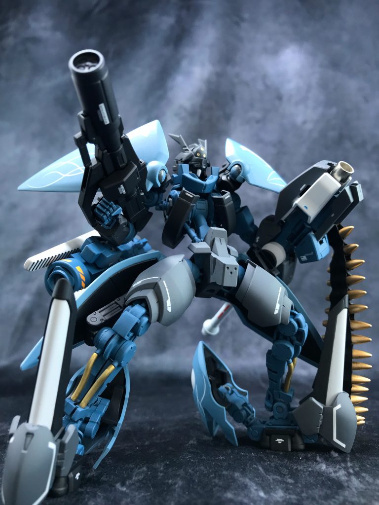 こちらは「もう銃専門の悪魔」だから「銃魔」でいいよね？
という、大方の予想を覆さない理由で命名されました。

ゴールデンにラミった杭をバカスカ撃ちまくり、銃器に厳しい鉄血世界に必死に抗います。