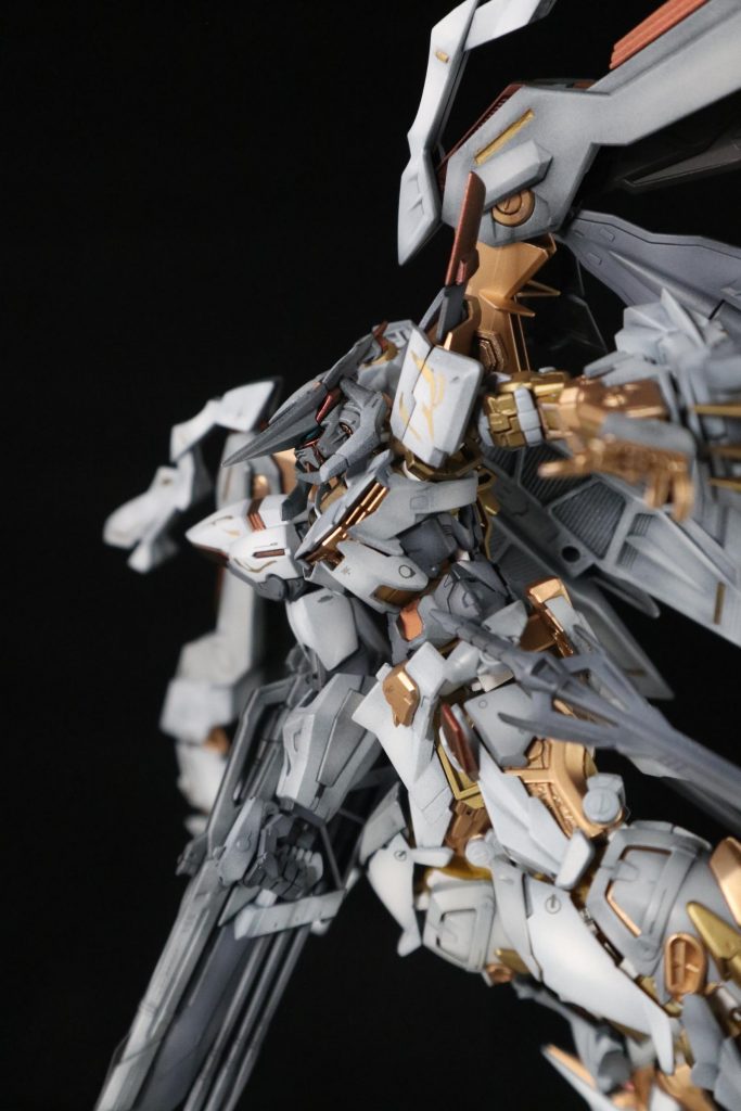 実はアストレイよく知りません(´ε`;)
今回製作にあたってLINEマンガで買いましたが、ちょろっとしか出てこないんすね。
アマテラスキット化してくれればよかったのに…。
以下ちょい製作。