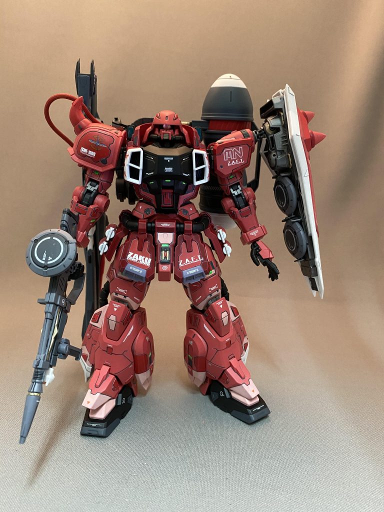 赤系は4色使用してます。