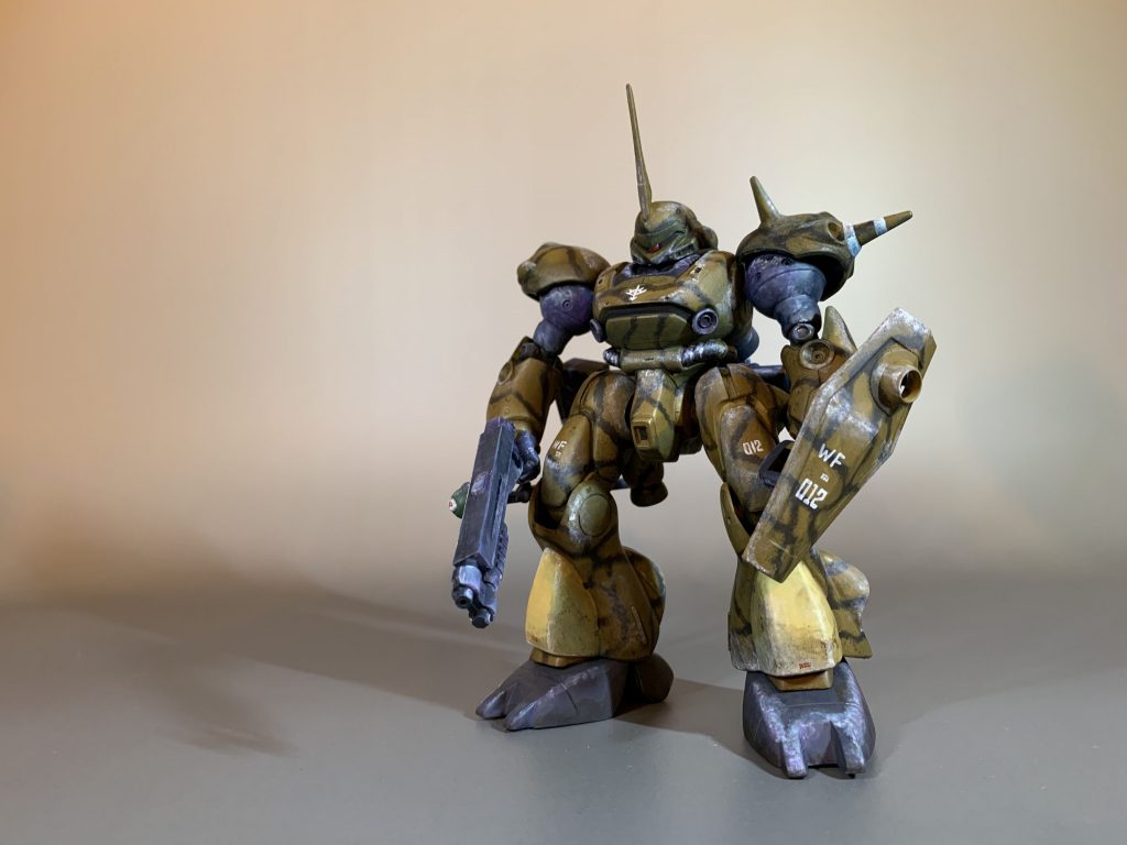 迷彩塗装も似合いますケンプファー。