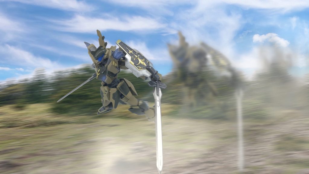 ## [シムラクルムシステム]
エーテリック・アクセラレーターを最大効率で稼働させることで通常時よりも出力を飛躍的に高めるというもので、指揮官、エース操手用のハイエンドモデルにのみ搭載された一種のリミッター解除機能である。 
使用時には筋肉筒の性能限界近くまで筋力が増幅されるため、運動性能をはじめとして基礎性能が大幅に底上げされることになる。

また、シムラクルムシステムの発動に伴って発生する熱量の処理として、胸部、脚部などに配置されたラジエータに熱量を集めた上で、ラジエータに刻まれた水属性ルーン魔術を発動させて急速冷却するという機構が採用されているのだが、ラジエータでの冷却時に発生する魔力反応を伴った水蒸気が蜃気楼を引き起こし、視覚的にも魔力反応的にも捉えられる残像が発生するという開発時に意図されていなかった副産物的機能が試験運用中に発見されている。

シムラクルムシステムの長時間の使用は筋肉筒や心肺機に大きな負担をかけることになるため、発動時間には制限が設けられてはいるものの、S91の切り札的な機能と言えるだろう。