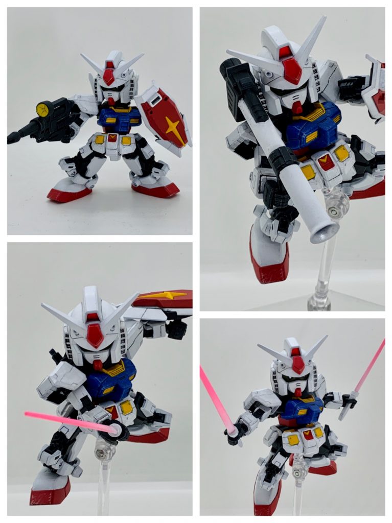 さらに、エースディガンダムは機首のコアブースターを切り離したコアウイングとドッキングすることにより更なる火力強化と空戦能力を付与することが可能!