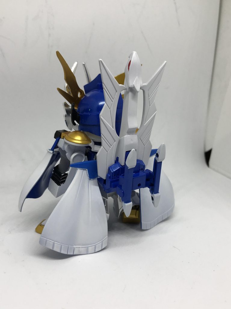 旅姿用に後ろにもマントを付けました