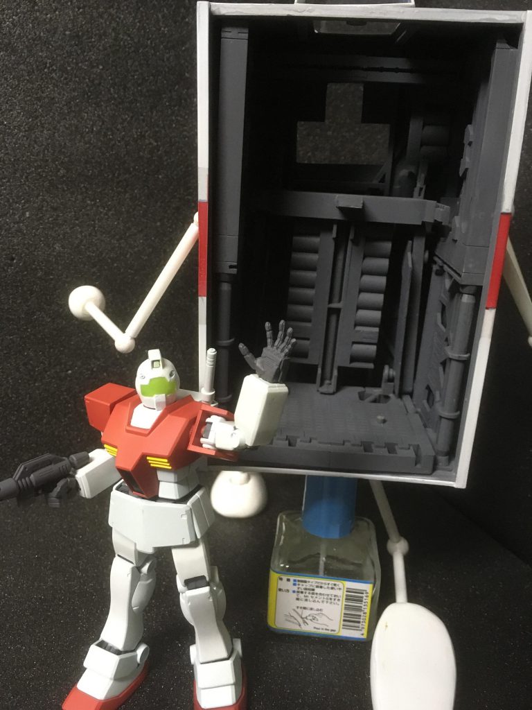 リフトは差し替えなしで収納することができます。