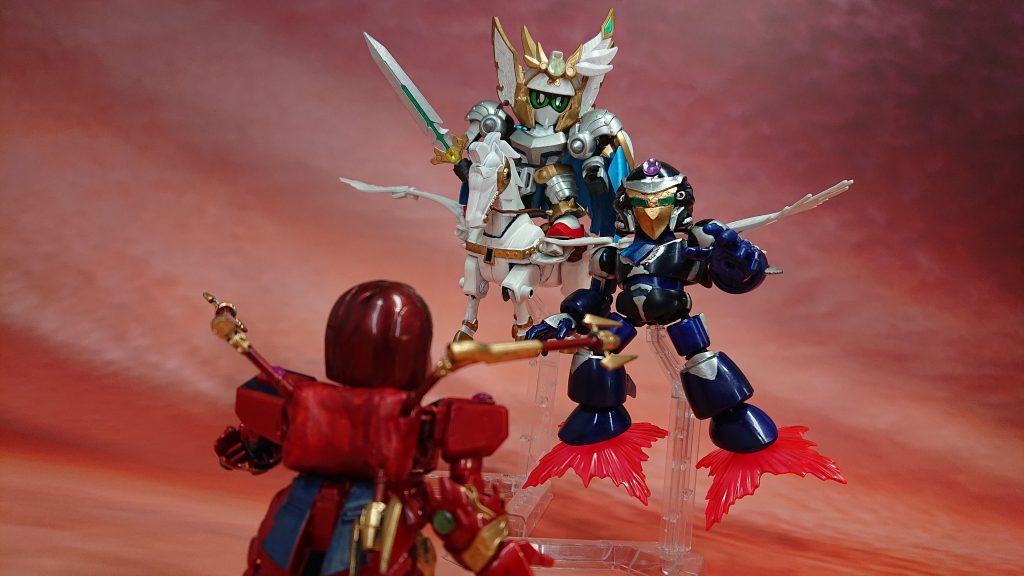 駆けつけるヒロインたち