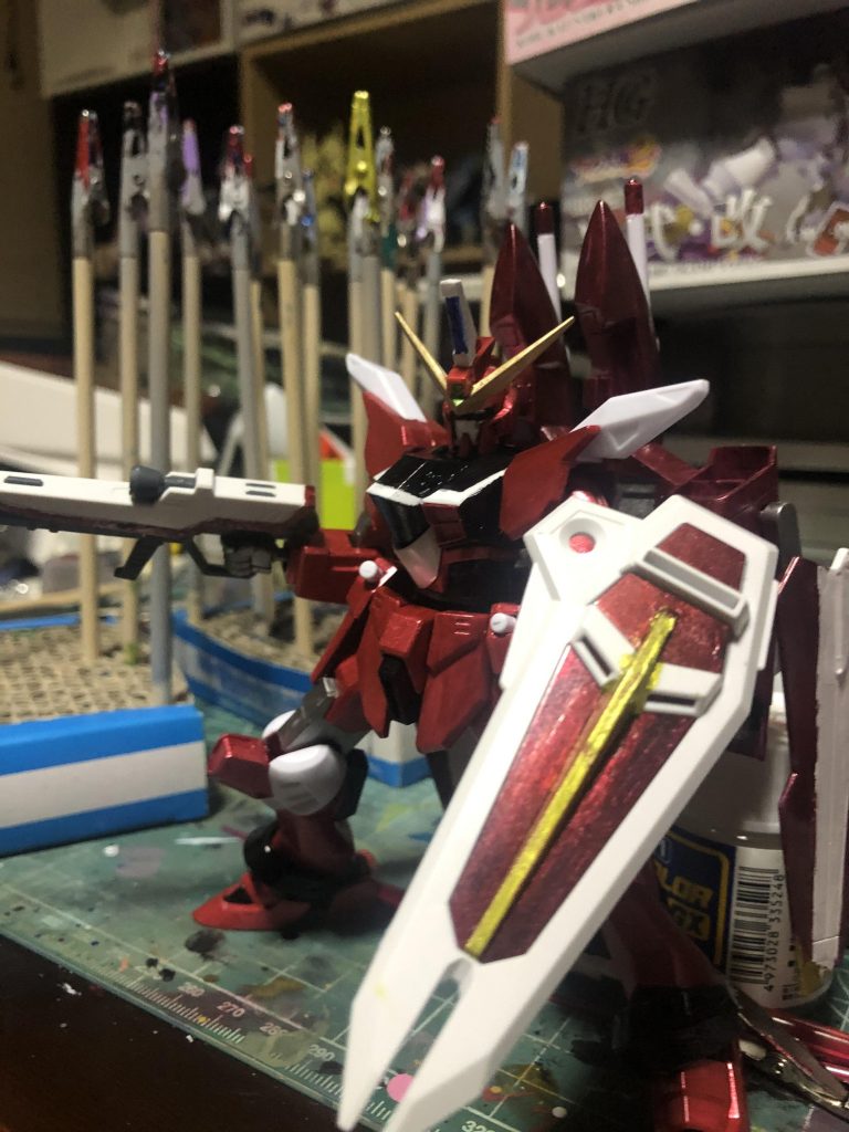 連合VSザフトII+のジャスティスガンダムの待機状態